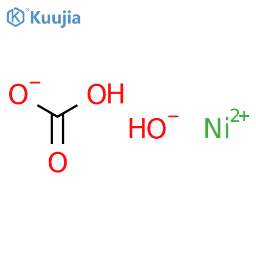 Nickel, [m-[carbonato(2-)-O:O']]dihydroxydi-,hydrate (9CI) structure