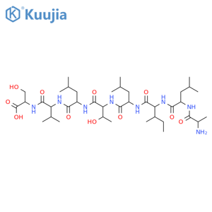 Sex Pheromone Inhibitor iPD1 trifluoroacetate salt H-Ala-Leu-Ile-Leu-Thr-Leu-Val-Ser-OH trifluoroacetate salt structure