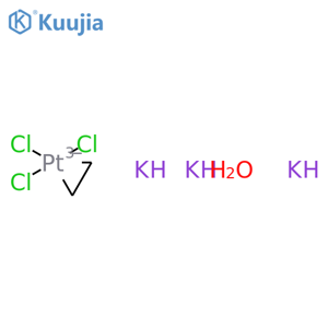 potassium trichloro(ethylene)platinate(II) structure