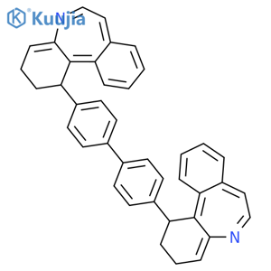 5H-Dibenz[b,f]azepine,5,5'-[1,1'-biphenyl]-4,4'-diylbis[10,11-dihydro- structure