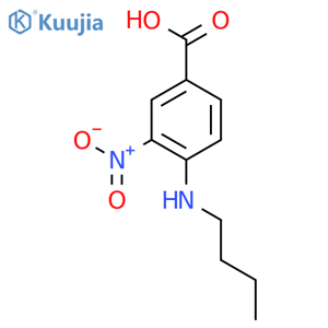 4-(Butylamino)-3-nitrobenzoic acid structure