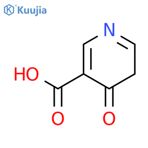 3-Pyridinecarboxylicacid, 4,5-dihydro-4-oxo- structure