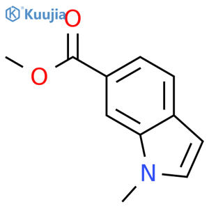 methyl 1-methyl-1H-indole-6-carboxylate structure