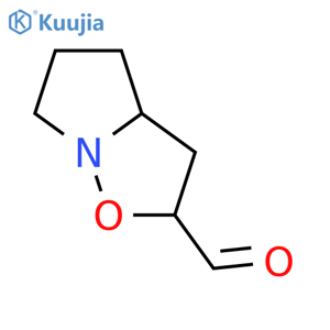 Pyrrolo[1,2-b]isoxazole-2-carboxaldehyde,hexahydro-, trans- (9CI) structure