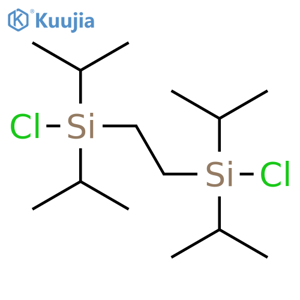 Silane, 1,2-ethanediylbis[chlorobis(1-methylethyl)- structure