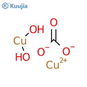 Copper(II) Carbonate Dihydroxide structure