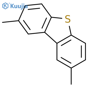 2,8-Dimethyldibenzothiophene structure