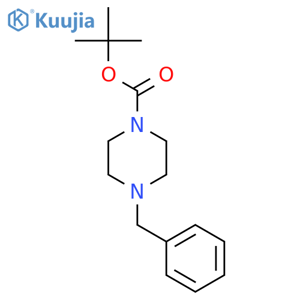 4-Benzyl-2-methylpiperazine-1-carboxylic Acid tert-Butyl Ester structure