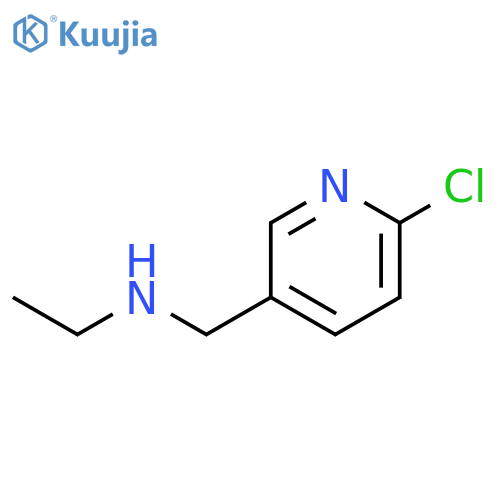 2-Chloro-5-ethylamino Methyl Pyridine structure