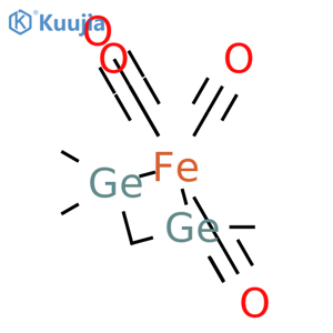 bis(dimethylgermyl)methane-iron tetracarbonyl structure