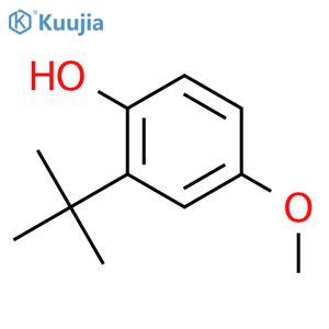 3-tert-Butyl-p-hydroxyanisole structure