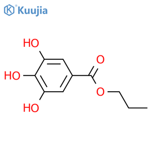 Propyl gallate structure