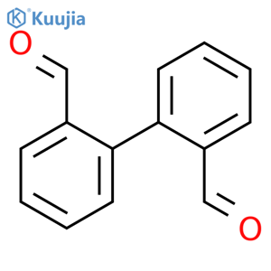 Biphenyl-2,2'-dicarboxaldehyde structure