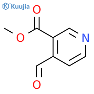 Methyl 4-formylpyridine-3-carboxylate structure