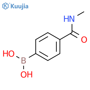 4-(Methylcarbamoyl)phenylboronic Acid structure