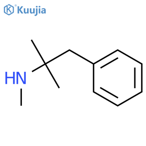 N-Methyl-omega-phenyl-t-butylamine structure