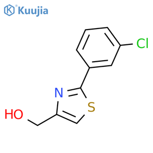 (2-(3-Chlorophenyl)thiazol-4-yl)methanol structure