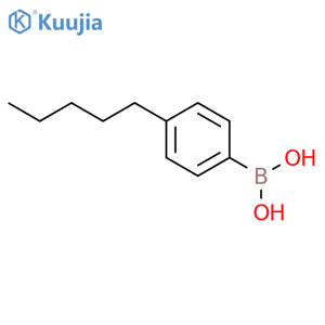 p-Pentylphenylboronic Acid structure