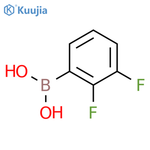 2,3-Difluorophenylboronic acid structure