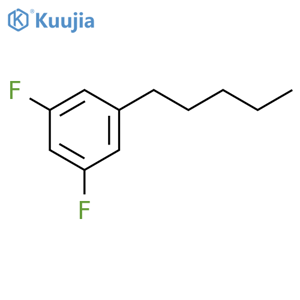 1,3-Difluoro-5-pentylbenzene structure