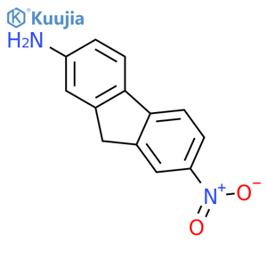 2-Amino-7-nitrofluorene structure