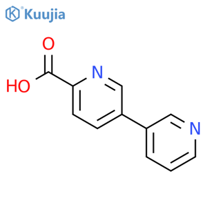 [3,3'-Bipyridine]-6-carboxylic acid structure