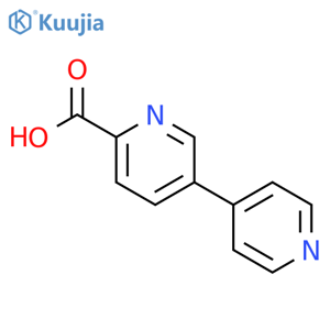 [3,4'-Bipyridine]-6-carboxylic acid structure