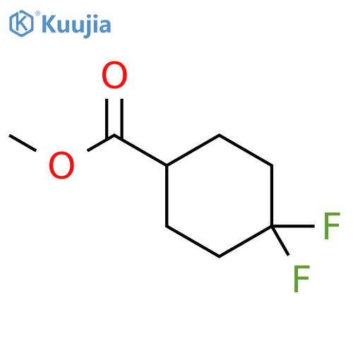 methyl 4,4-difluorocyclohexane-1-carboxylate structure