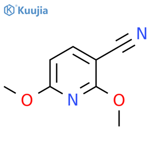 3-Pyridinecarbonitrile,2,6-dimethoxy- structure