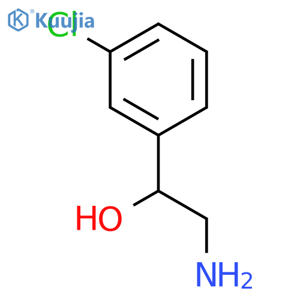 (R)-2-Amino-1-(3-chlorophenyl)ethanol structure