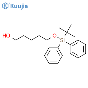 1-Pentanol, 5-[[(1,1-dimethylethyl)diphenylsilyl]oxy]- structure