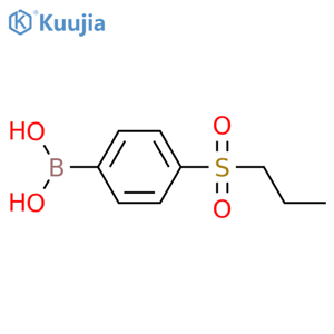 4-(Propylsulfonyl)phenylboronic acid structure