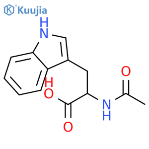 N-Acetyl-L-tryptophan structure