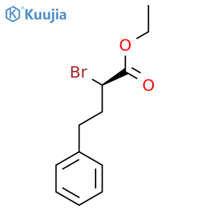 (R)-ethyl 2-bromo-4-phenylbutyrate structure