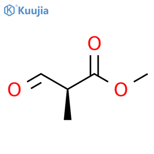 Propanoic acid, 2-methyl-3-oxo-, methyl ester, (2S)- structure