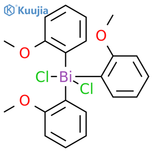 Tris(2-methoxyphenyl)bismuth Dichloride structure