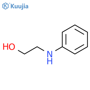 2-Anilinoethanol structure