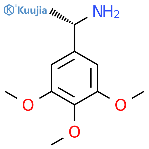 (1S)-1-(3,4,5-trimethoxyphenyl)ethan-1-amine structure