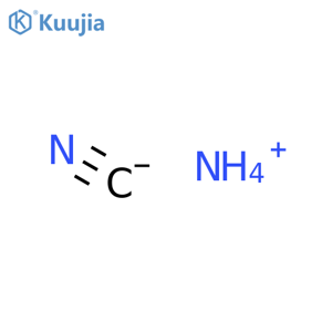 Ammonium cyanide((NH4)(CN)) (9CI) structure