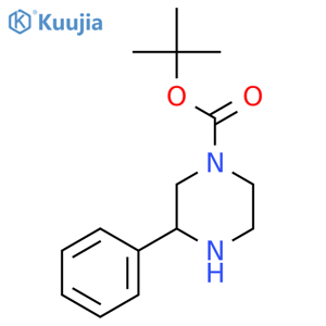 tert-butyl (3S)-3-phenylpiperazine-1-carboxylate structure