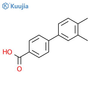 4-(3,4-Dimethylphenyl)benzoic Acid structure