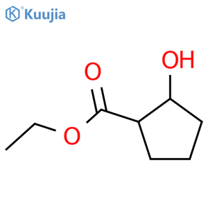 ethyl (1S,2S)-2-hydroxycyclopentanecarboxylate structure
