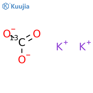 Carbonic-13C acid,dipotassium salt (9CI) structure