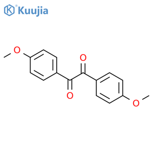 4,4'-Dimethoxybenzil structure