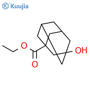 Ethyl 3-hydroxyadamantane-1-carboxylate structure