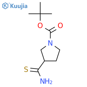 tert-Butyl 3-Thiocarbamoylpyrrolidine-1-carboxylate structure