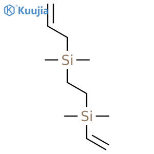 Silane, [2-(dimethyl-2-propenylsilyl)ethyl]ethenyldimethyl- structure