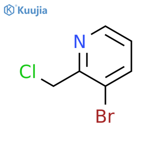 3-Bromo-2-(chloromethyl)pyridine structure