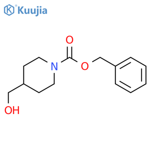 1-N-Cbz-hydroxymethyl-piperidine structure