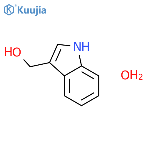 1H-Indole-3-methanol,hydrate (1:?) structure